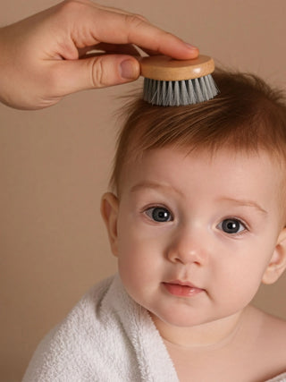 Premium Baby Hairbrush and rattle toys for newborns - Kidulan