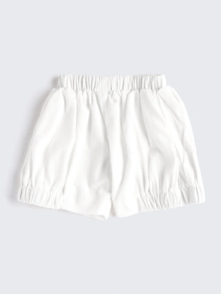 Baby Girl Modern Top & White Shorts Set - Kidulan