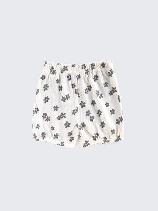 Kimono Style - Floral Wrap Top & Shorts For Baby Girls - Kidulan