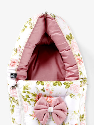 Premium Floral Carry Nest for New Born - Kidulan