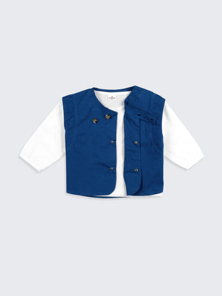 Boys Classic Kurta Style Shirt Set - Kidulan
