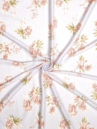 Floral Print Hooded Baby Towel - Kidulan
