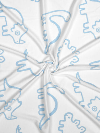 Dinosaur Print Hooded Baby Towel - Kidulan