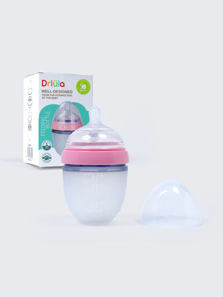150ml Baby Feeding Bottle with Straw – BPA Free Anti - Colic Infant Milk Bottle for Newborns - Kidulan