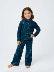 Girls' Ocean Waves Comfy Co-ord Set