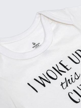 I Woke Up This Cute 3 - Piece Baby Clothing Set - Kidulan