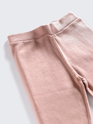 Soft Pink Unisex Full Sleeve Tee & Pant Set - Kidulan