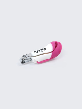 Baby Magnifying Safety Nail Cutter Clipper –Pink - Kidulan