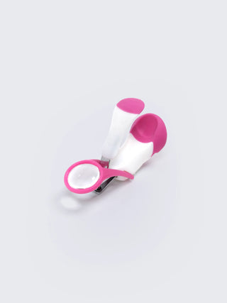 Baby Magnifying Safety Nail Cutter Clipper –Pink - Kidulan