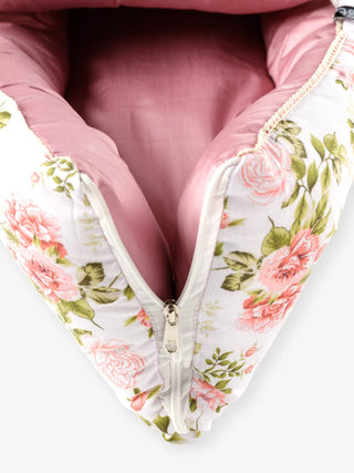 Premium Floral Carry Nest for New Born - Kidulan