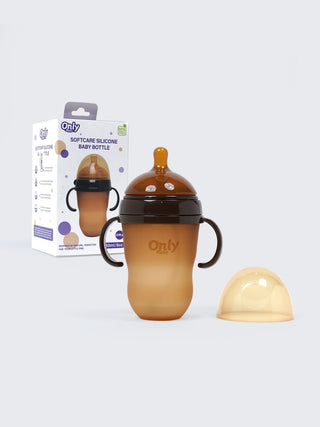 Soft Silicone Anti‑Colic Baby Feeding Bottle – BPA‑Free - Kidulan