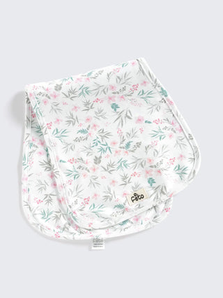 Organic Cotton Burp Cloth Set - Pack of 3 Newborn Essentials - Kidulan