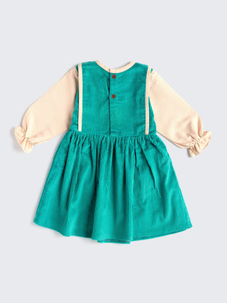 Vintage Look Baby Girl Dress - Kidulan