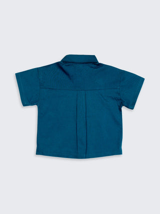 Boys Graphic Collared Shirt – NOW TREND Print - Kidulan
