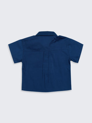Boys Graphic Collared Shirt – NOW TREND Print - Kidulan