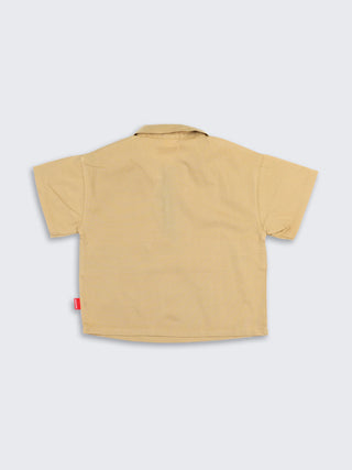 Minimalist Zip Shirt for Boys - Kidulan