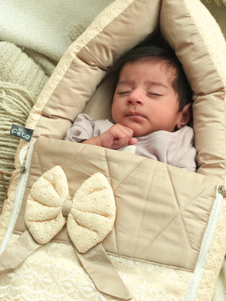 Golden Glow Carry Nest For Newborn Babies - Kidulan