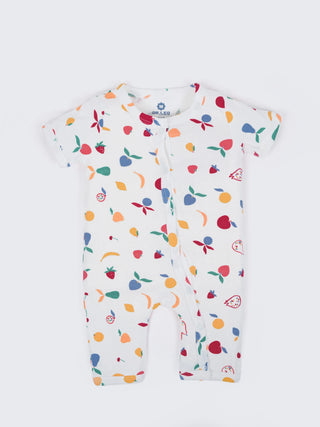 Unisex Printed Baby Jumpsuit - Kidulan