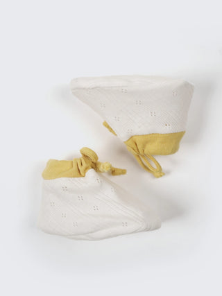 Baby Booties & Mittens 3 Pair Combo Set - Kidulan