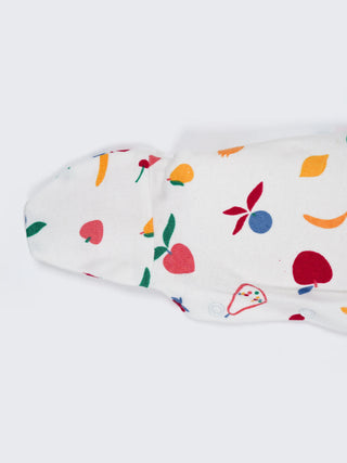 Unisex Baby Printed Hooded Sleepsuit - Kidulan