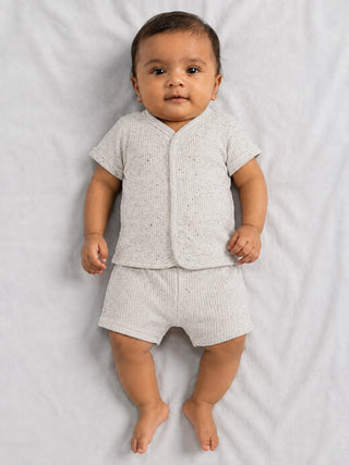 Baby Half Sleeve Jabla & Shorts Set - Kidulan