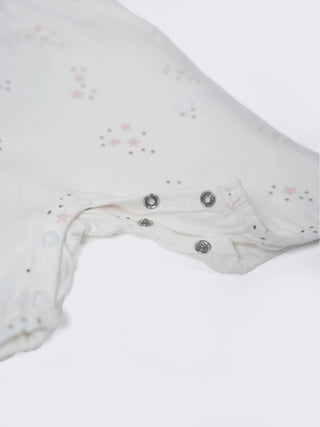 Baby Girls Star Print Ruffle Romper - Kidulan