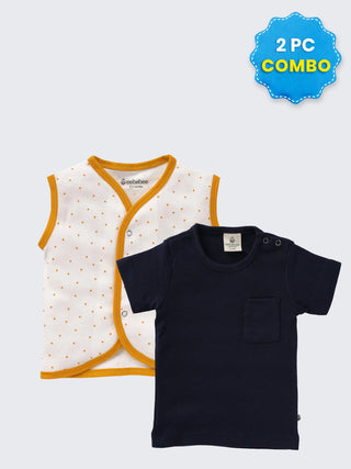 2 Pc Top Wear Combo 3-6 Months