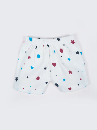 Baby Cotton Shorts 3 Piece Combo 3-6 Months - Kidulan