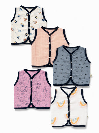 MUSLIN JABLA SL 5 PCS - Kidulan