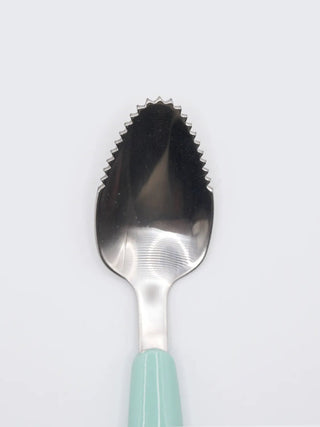 Baby Fruit Feeder Spoon with Protective Cover – Mint Green - Kidulan