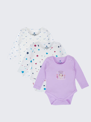 Baby Bodysuit 3 Piece Combo - Kidulan