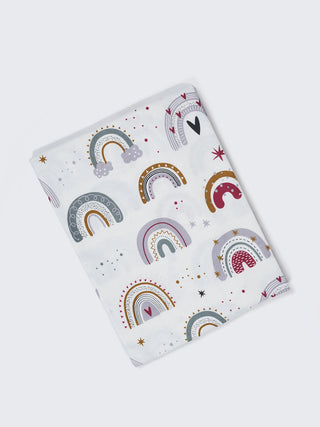 Brenza 5-in-1 Baby Cradle Combo Set - Rainbow Print - Kidulan