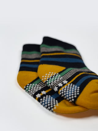 Kids Anti-Slip Cotton Crew Socks – 2 Pair Pack - Kidulan
