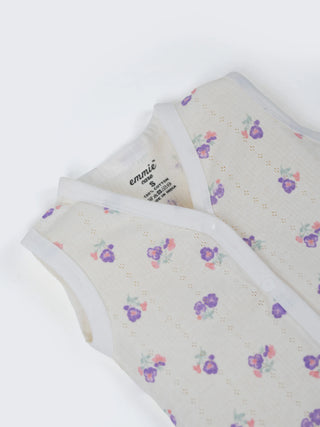 2 Set Combo Baby Sleeveless Jabla & Shorts - 3-6 Months - Kidulan