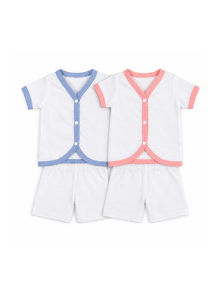 Baby Half Sleeve Jabla & Shorts 2 Set Combo - Kidulan