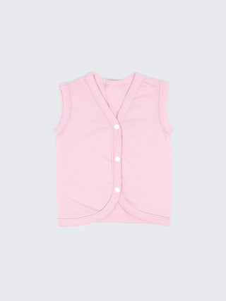 Baby Sleeveless Jabla 2 Piece Combo - Pink & Cream - Kidulan