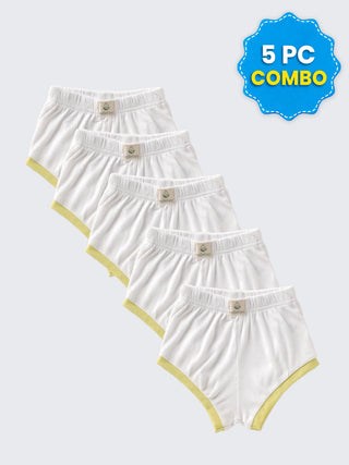 5 Pc Unisex Combo Shorts 9-12 Months
