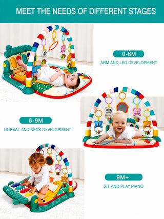Baby Piano Play Gym & Activity Mat - Kidulan
