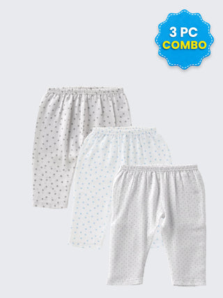 3 Pc Unisex Combo Shorts 6-9 Months