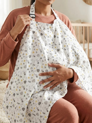 Breastfeeding Cover - Leaf Print - Kidulan