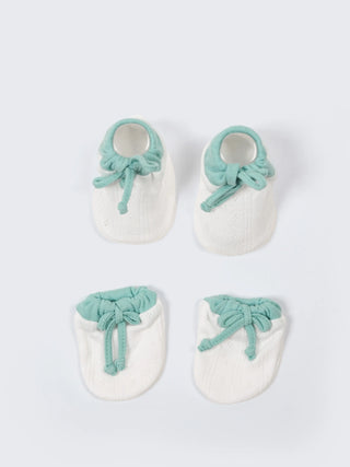 Baby Booties & Mittens Combo Set – 3 Pairs - Kidulan