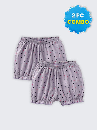 Baby Girls Daily Wear Bottoms – 2 Pc Combo