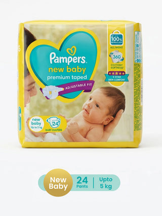 New Baby Premium Taped Diapers - Kidulan
