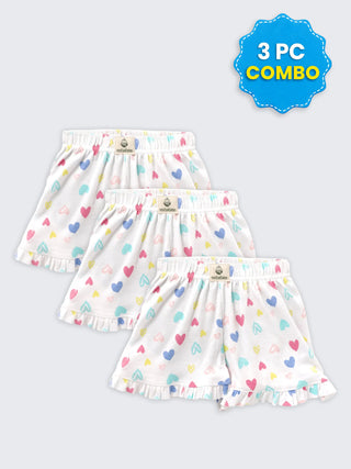 3 Pc Combo Shorts 6-9 Months