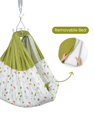 Royale Removable Bed Cradle Combo - Airplane - Kidulan