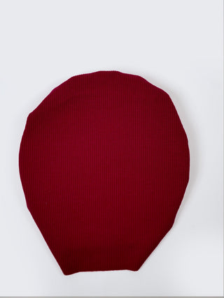 Baby Girls Turban Headwrap - Maroon & Pink - Kidulan