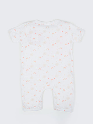 Unisex Printed Baby Jumpsuit - Kidulan