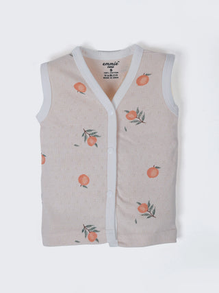 2 Set Combo Baby Sleeveless Jabla & Shorts - 3-6 Months - Kidulan