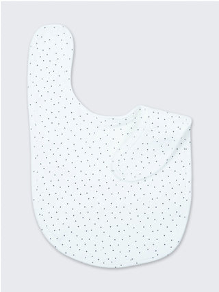 Newborn Gift Set with Cap, Mittens, Bib & Burp Cloth – White - Kidulan