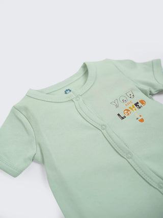 Unisex Baby Solid Jumpsuit - Kidulan